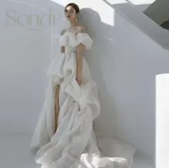 SONDR オフショルダー ウェディングドレス サイズ2