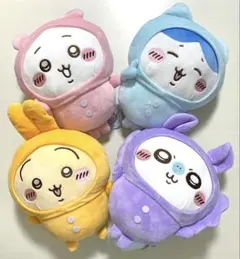 ちいかわ　パジャマパーティーズ　Big ぬいぐるみ　コンプリートセット