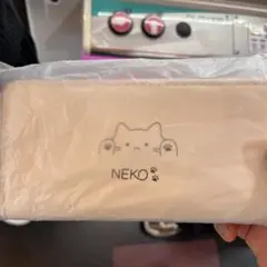 NEKO 猫ポーチ クリーム色