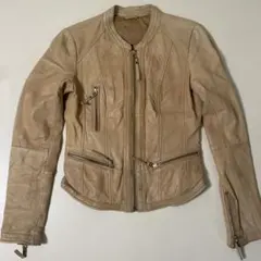 ベルシュカ　本革　ライダースジャケット
