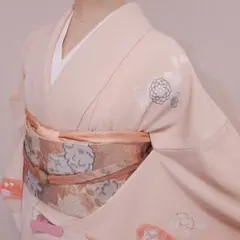 ❰6166❱ フルセット　付け下げ訪問着　辻が花　袋帯　入学式　卒業式　正絹着物