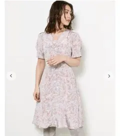 スナイデル☆ バリエーションプリントチュニックワンピース