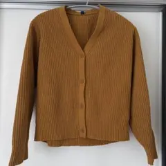 UNIQLO ユニクロ カーディガン 160cm マスタード