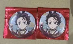 鬼滅の刃　干支2026午年　箔押し缶バッジ　竈門炭治郎