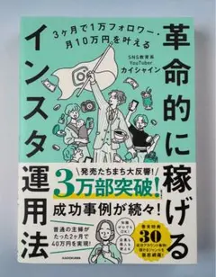 3ヶ月で1万フォロワー・月10万円を叶える 革命的に稼げるインスタ運用法【新品】