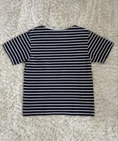 HELLY HANSEN ヘリーハンセン ボーダーTシャツ 半袖 ネイビー Sのサムネイル