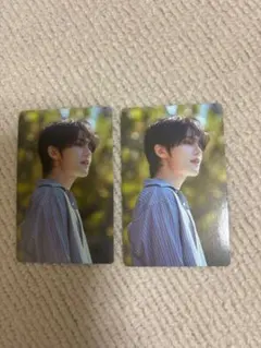 タレントカード 2枚セット 自然背景