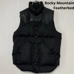 極美品】ネイビー ROCKY MOUNTAIN ダウンベスト - メルカリ