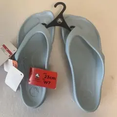23cm W7 クロックス　ビーチサンダルのサムネイル