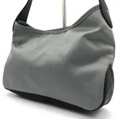 【美品】GAP ギャップ ナイロン セミショルダーバッグ グレー×黒のサムネイル