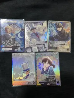 コナンカード 萩原千速＆萩原研二 赤井秀一＆ジン MR 他 - メルカリ
