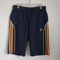 アディダス　ハーフパンツ　ジャージ　スポーツ　ランニング　サイズL