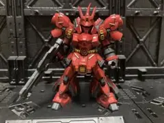 モビルスーツアンサンブル　福岡サザビー　メタリックレッド塗装
