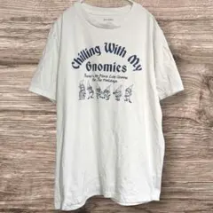 オールドネイビー キャラクター Tシャツ 丸首 半袖 M 白 綿 ポリエステルのサムネイル