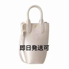 SAKURA2026ボトルショルダーバッグメタリックピンク