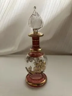 スロバキア産 ヴィンテージ ボヘミアンガラス アンティーク ハンドベル
