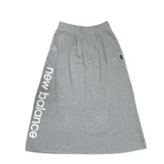 【新品・タグ付き】ニューバランス　ロングスカート　グレー　L