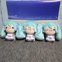 初音ミク もちぴこぬいぐるみ ねもふぃら 全種セット