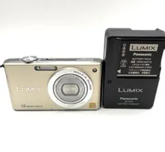 値下げ！美品 LUMIX DCM-FX70 ゴールドカラー - メルカリ