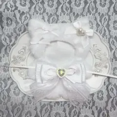 ぬい服 着ぐるみ ぬいぐるみ にじぱぺ 10cm ねこ 白 ホワイト