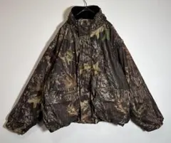 10x リアルツリーカモ　リバーシブル　中綿入り　ナイロンジャケット