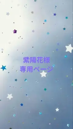 紫陽花様専用ページ