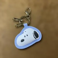 スヌーピー ミラー付きぷっくりキーリング