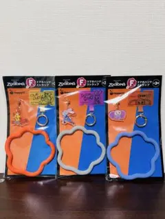 ハッピーくじ ズートピア Ｆ賞 スマホハンドストラップ コンプリート