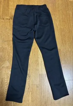 新品　裏起毛パンツ　ブラックL