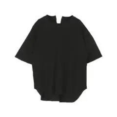 【titivate】バックネックスリットプルオーバー 半袖 トップス リブのサムネイル