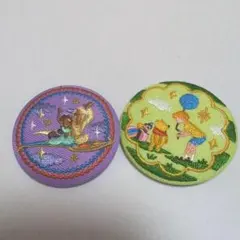 ディズニー 刺繍缶バッチ