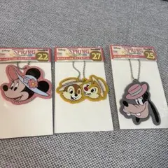 デイズニー　ハッピーくじ　ネームチャーム３個セット