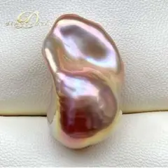 売り切れ 本真珠 淡水バロックパールルース18.8mm - メルカリ