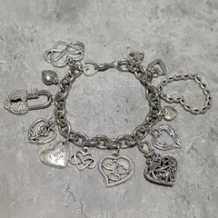 y2k ハートのデザインブレスレット　フェアリーグランジ