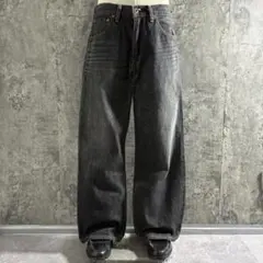00s LEVI’S 503 black denim pants W30