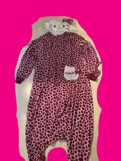 値下げ！！ヒョウ柄 ハローキティ ルームウェア