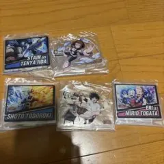 僕のヒーローアカデミア　ヒロアカ　一番くじ　アクリルスタンド 5個セット