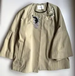 【新品未使用】DOROTHEE SCHUMACHER ノーカラージャケット