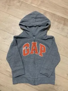 babyGAP ロゴ ジップアップ パーカー 100㎝