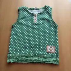 MPS ノースリーブ タンクトップ グリーン 120cmのサムネイル