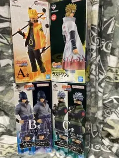 一番くじ NARUTO 疾風伝 ナルト　紡がれる火の意志 4体セット