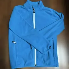 adidas フリースジャケット 140cm ブルー