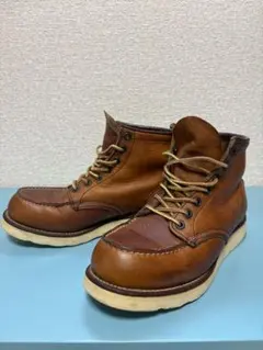 I*M様 RED WING レッドウイング875 犬刻印 ワークブーツ 8Dブラ - メルカリ