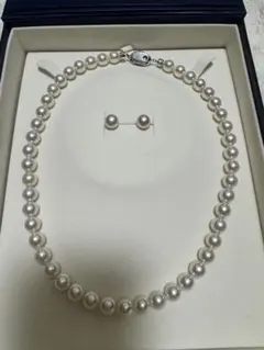 新品　オーロラ天女　パールネックレス