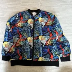 SHEIN グラフィティプリント ジャケット・パンツセット 13-14Y