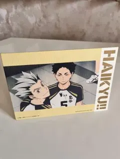 ハイキュー 木兎光太郎 赤葦京治 フォトカード スタンド