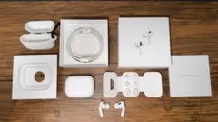 美品 Apple AirPods Pro 2 USB-C 付属品完備 オマケ付
