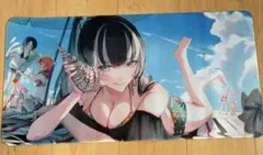 『ラスト　早い者勝ち　希少品』儒烏風亭らでん　水着　ホロライブデスクマット ラのサムネイル