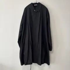 AURALEE ブラック ステンカラーコート サイズ4