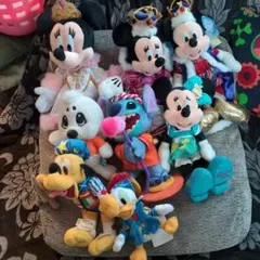 ディズニーぬいぐるみ　８点
